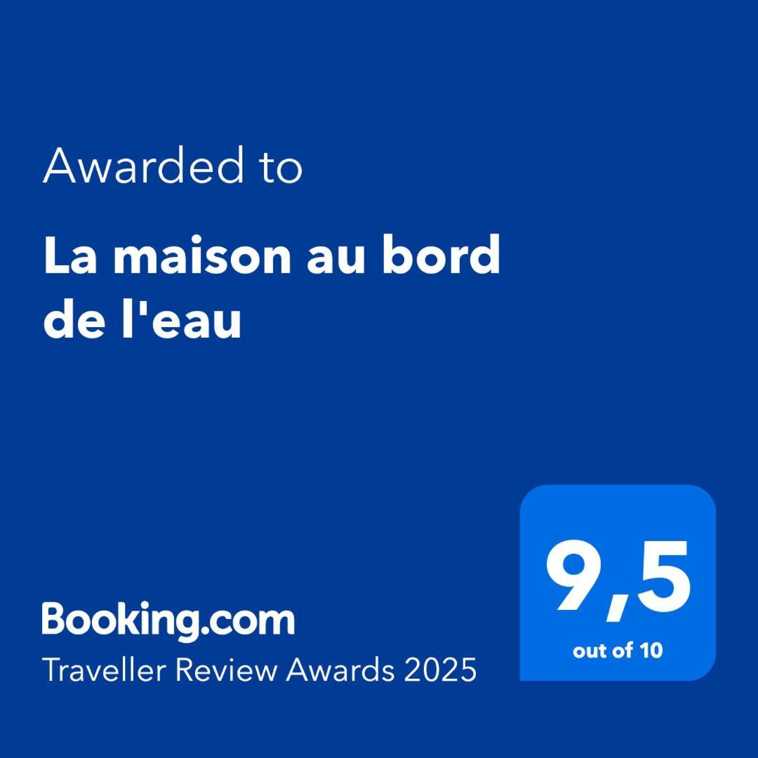 La Maison Au Bord De L'Eau Gracay Bagian luar foto